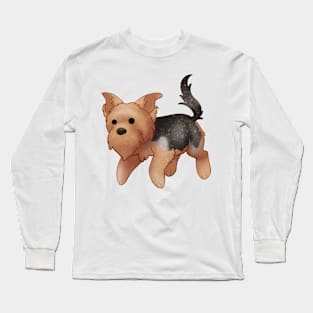 Cozy Yorkshire Terrier Long Sleeve T-Shirt